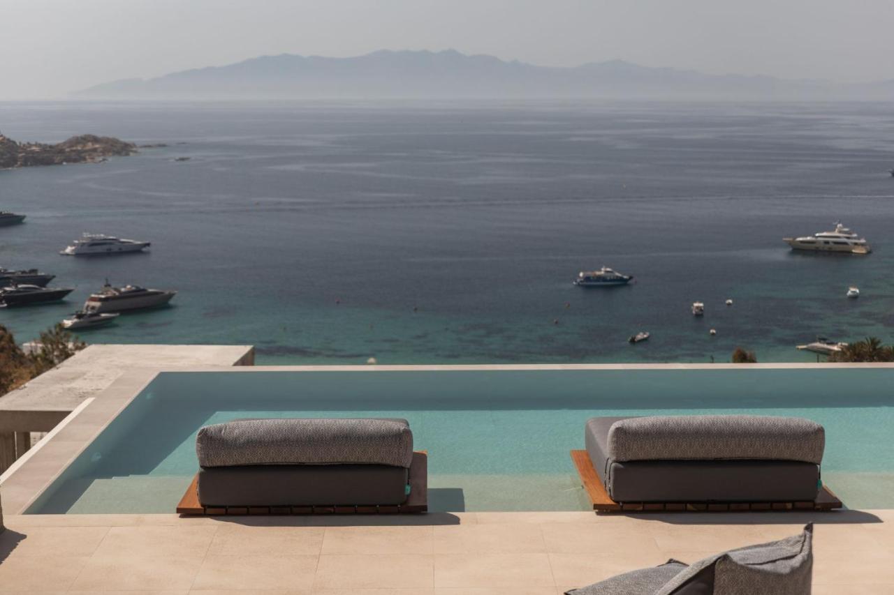 Calma Suites Mykonos プサロウ エクステリア 写真