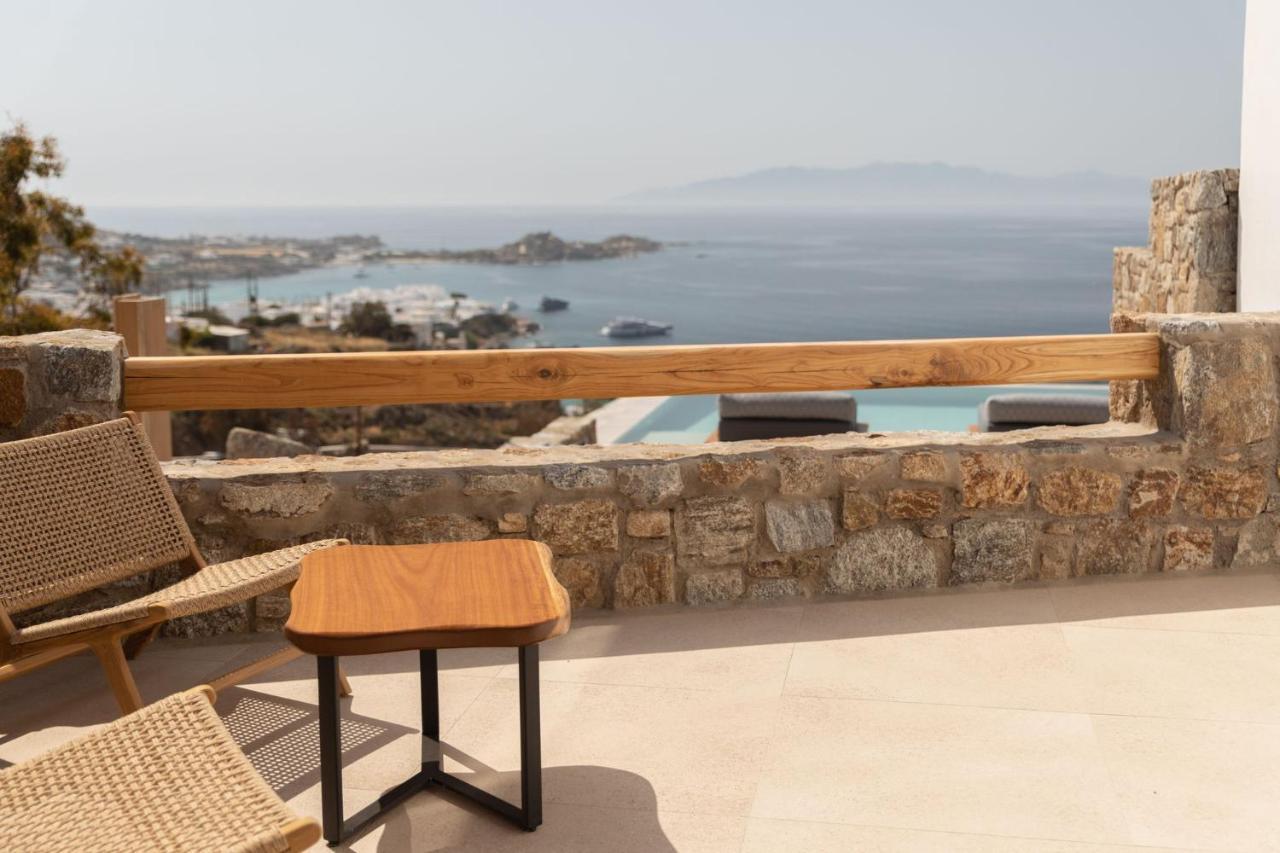 Calma Suites Mykonos プサロウ エクステリア 写真