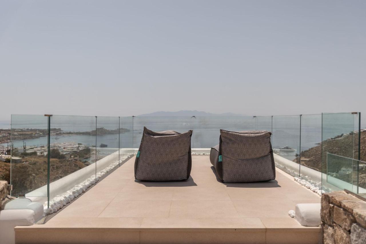 Calma Suites Mykonos プサロウ エクステリア 写真
