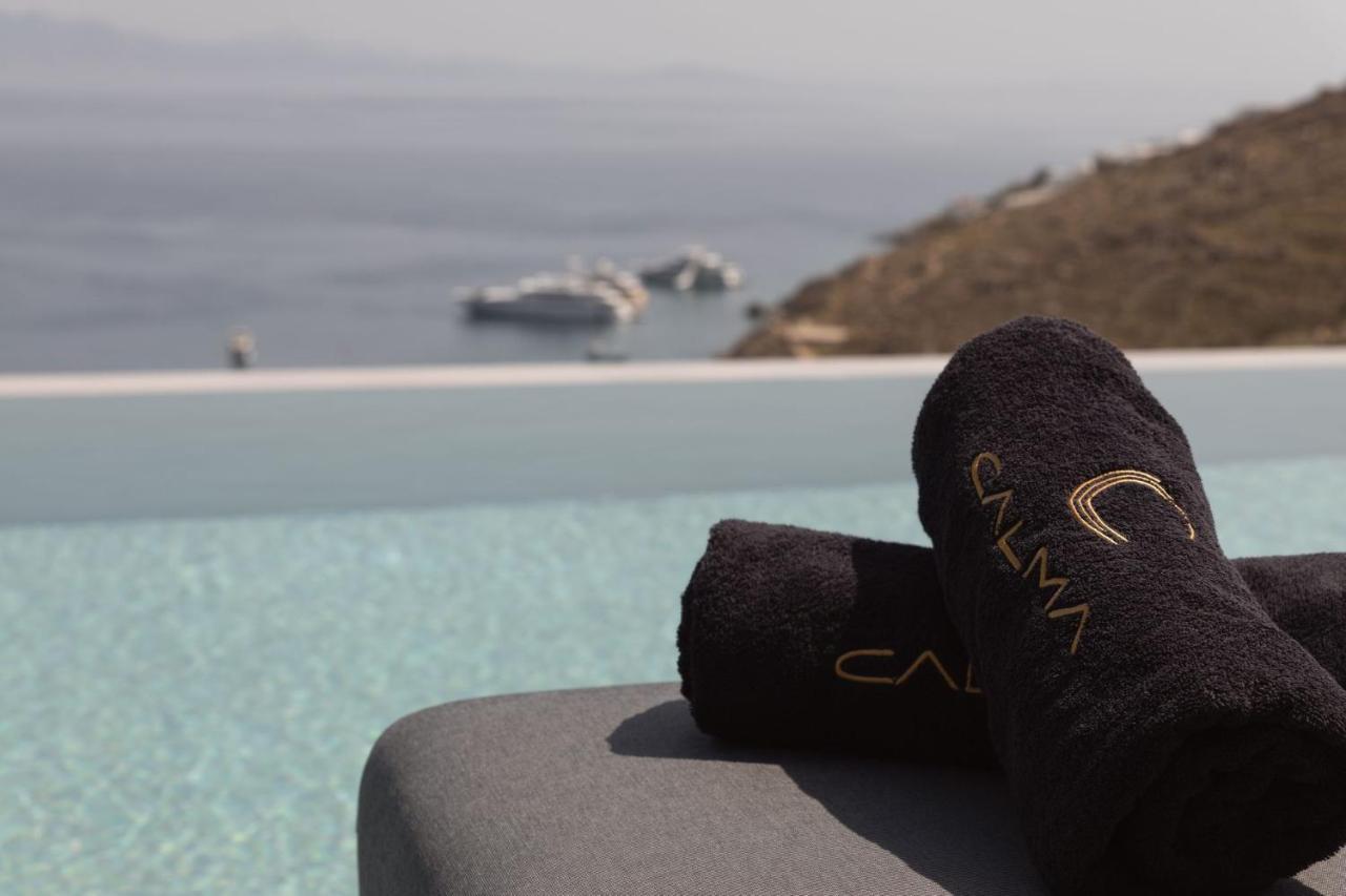 Calma Suites Mykonos プサロウ エクステリア 写真