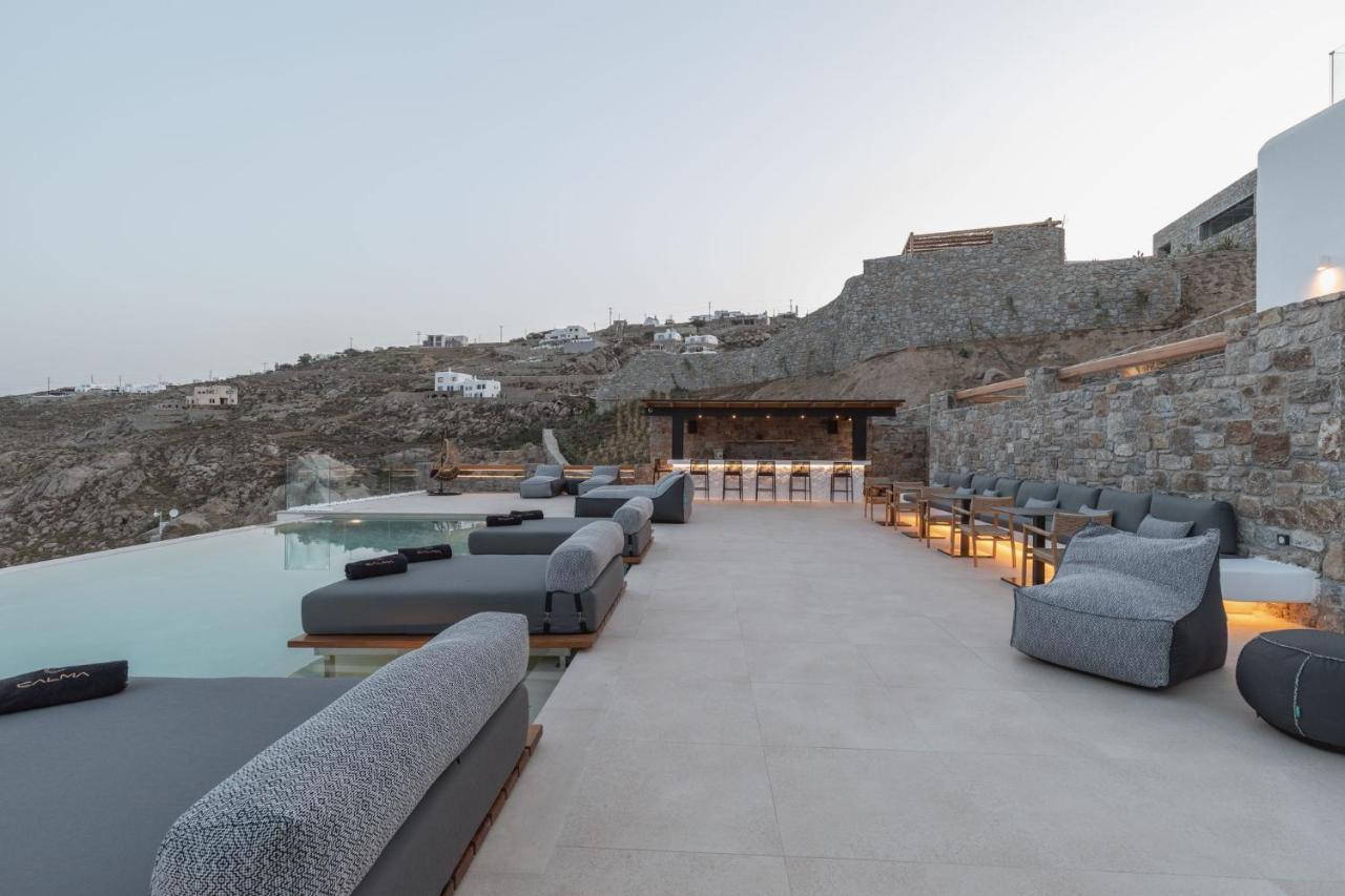 Calma Suites Mykonos プサロウ エクステリア 写真