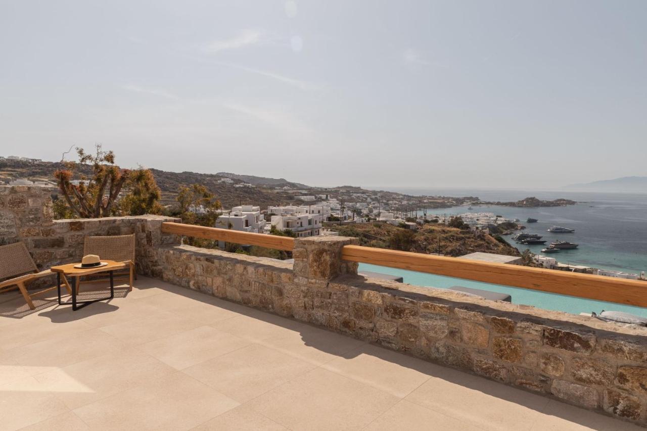 Calma Suites Mykonos プサロウ エクステリア 写真