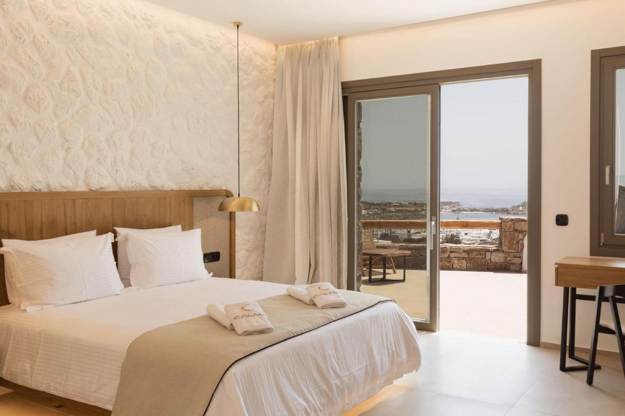 Calma Suites Mykonos プサロウ エクステリア 写真
