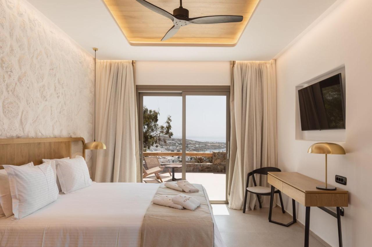 Calma Suites Mykonos プサロウ エクステリア 写真