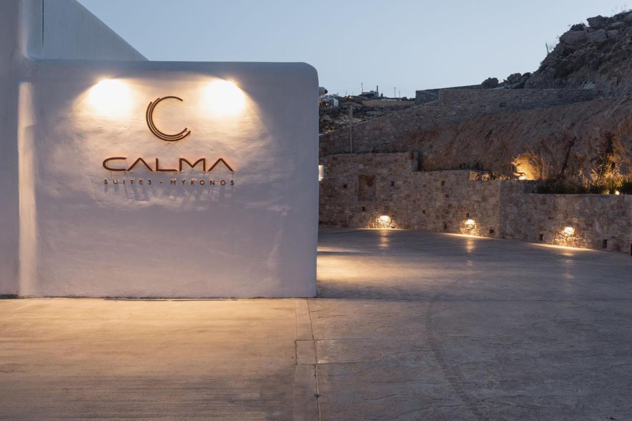 Calma Suites Mykonos プサロウ エクステリア 写真