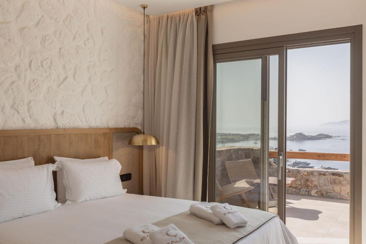 Calma Suites Mykonos プサロウ エクステリア 写真