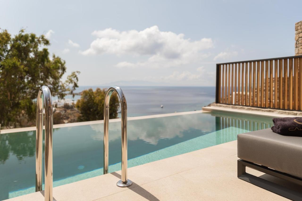 Calma Suites Mykonos プサロウ エクステリア 写真