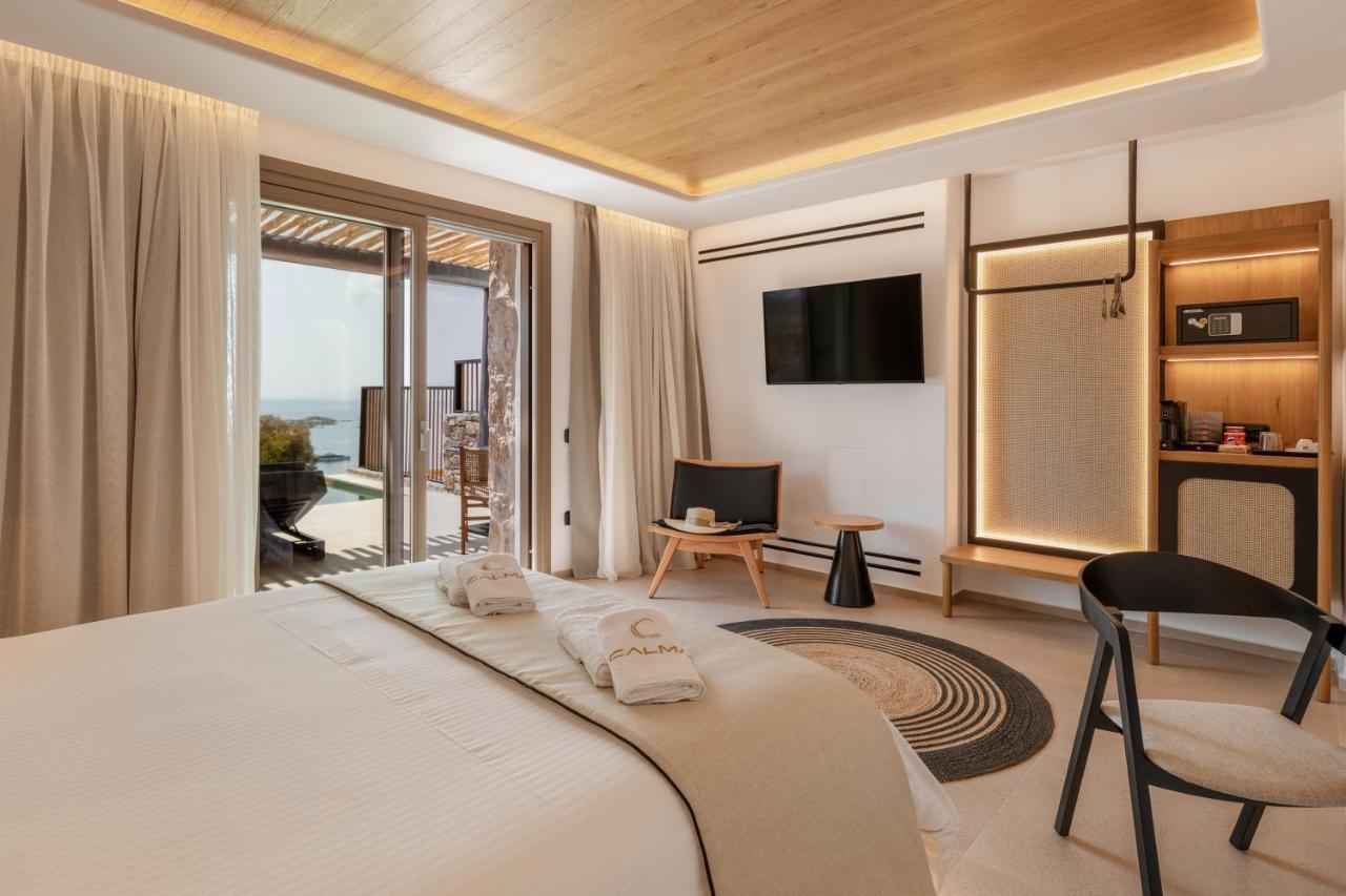 Calma Suites Mykonos プサロウ エクステリア 写真