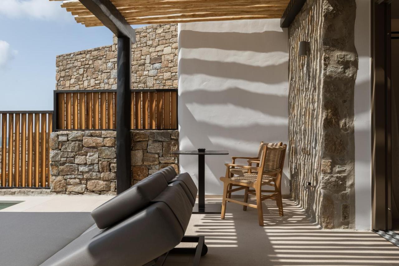 Calma Suites Mykonos プサロウ エクステリア 写真
