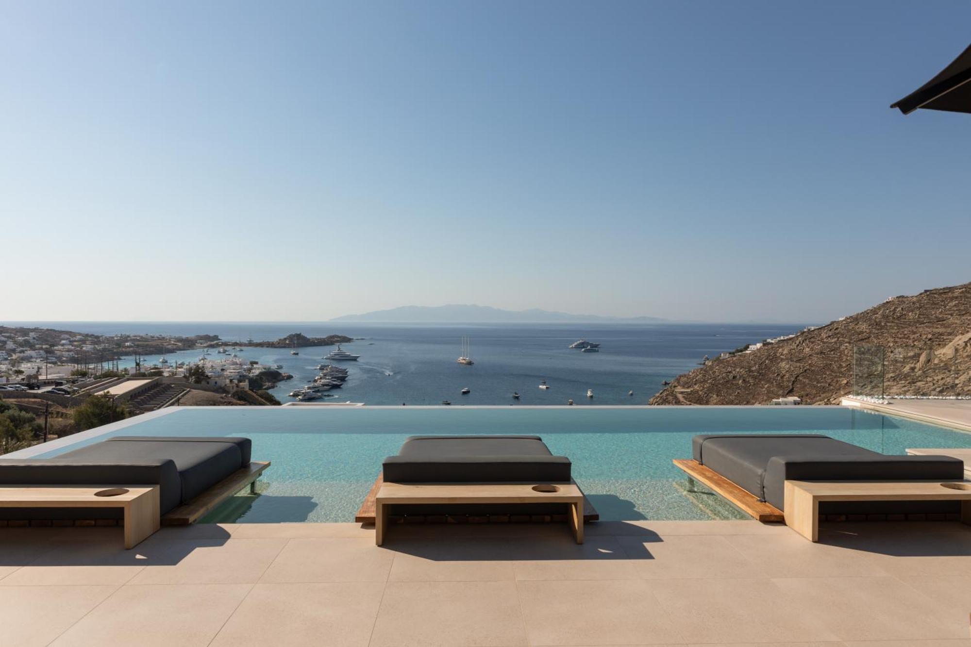 Calma Suites Mykonos プサロウ エクステリア 写真