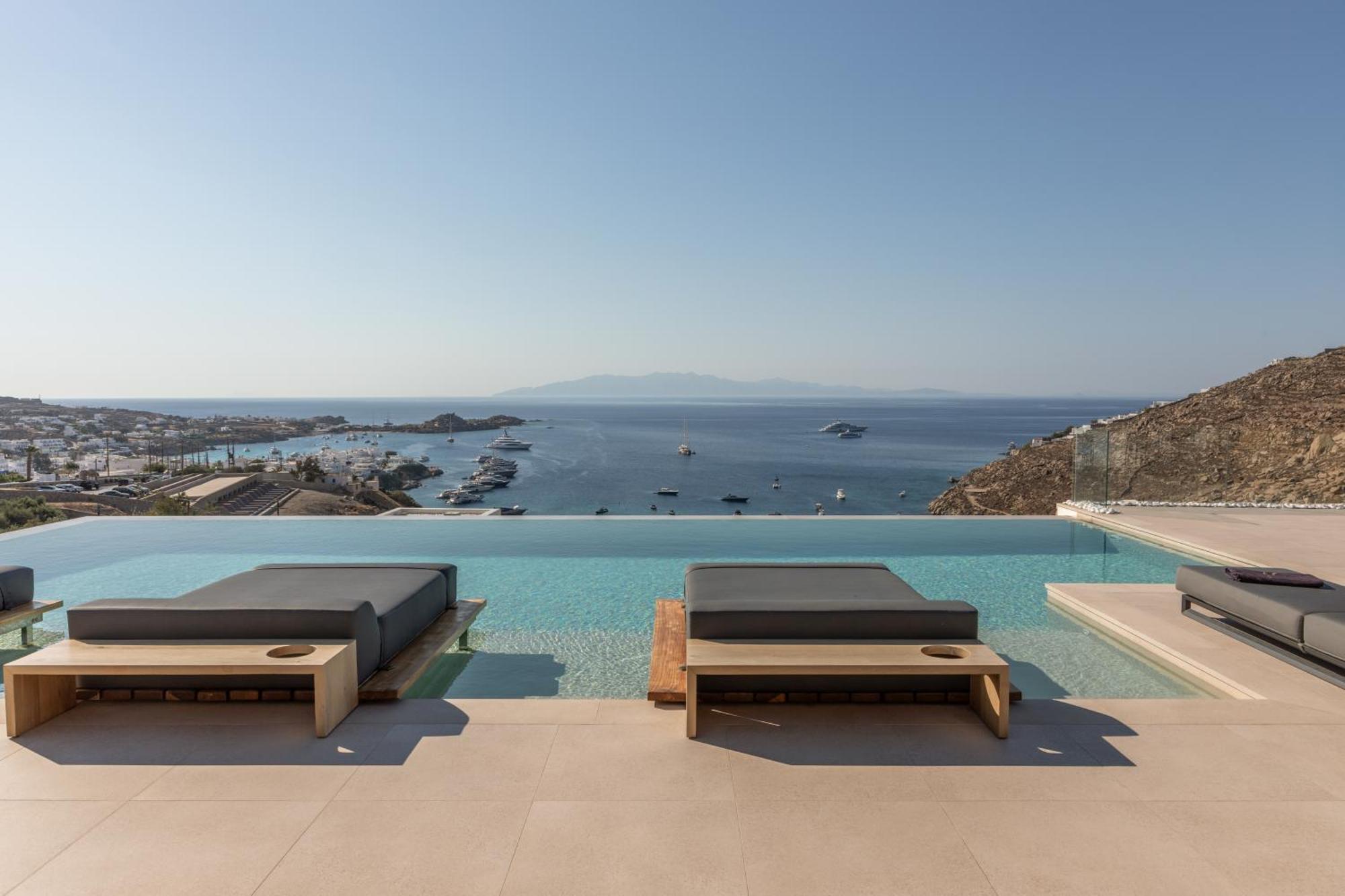 Calma Suites Mykonos プサロウ エクステリア 写真