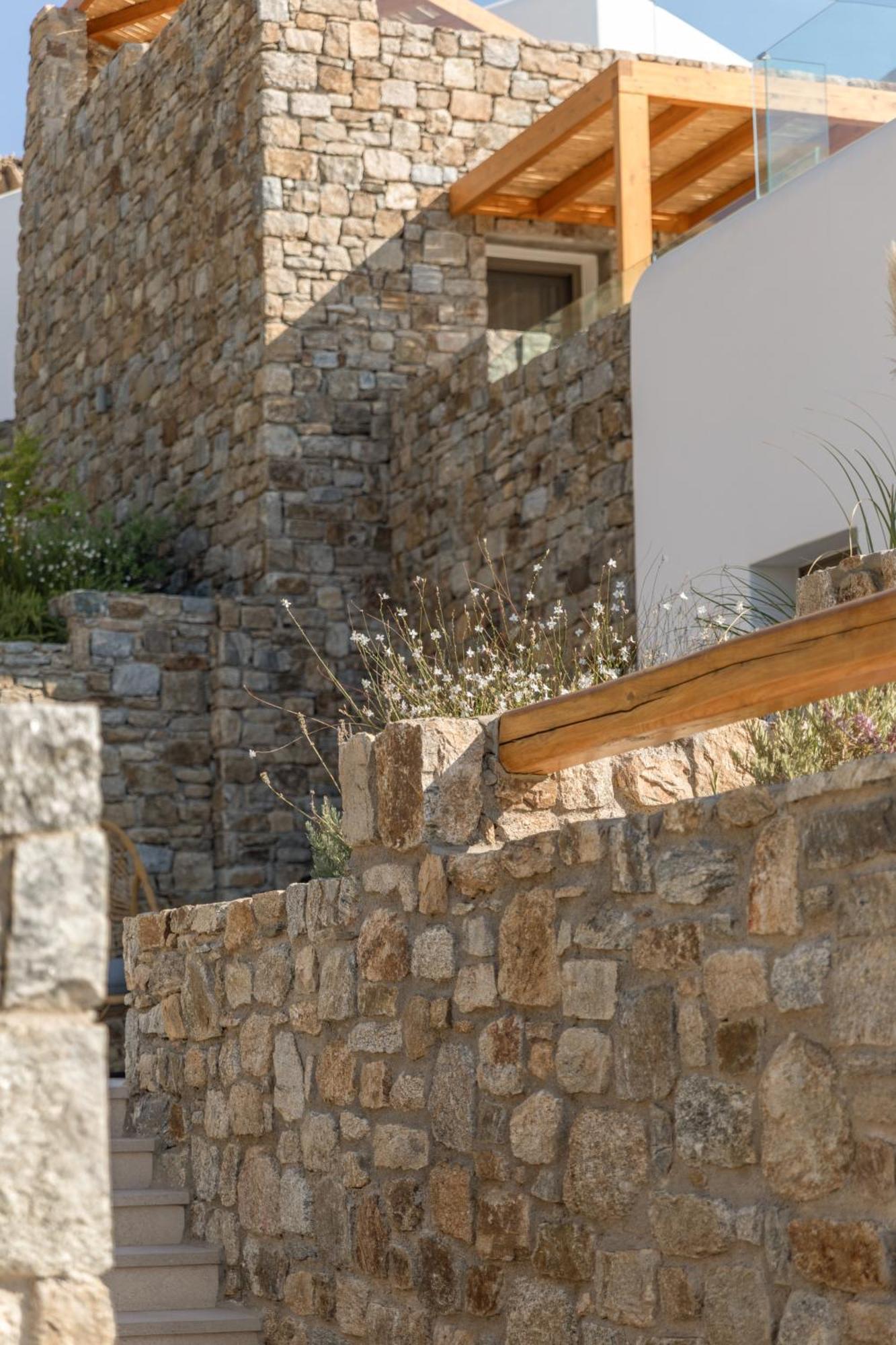 Calma Suites Mykonos プサロウ エクステリア 写真