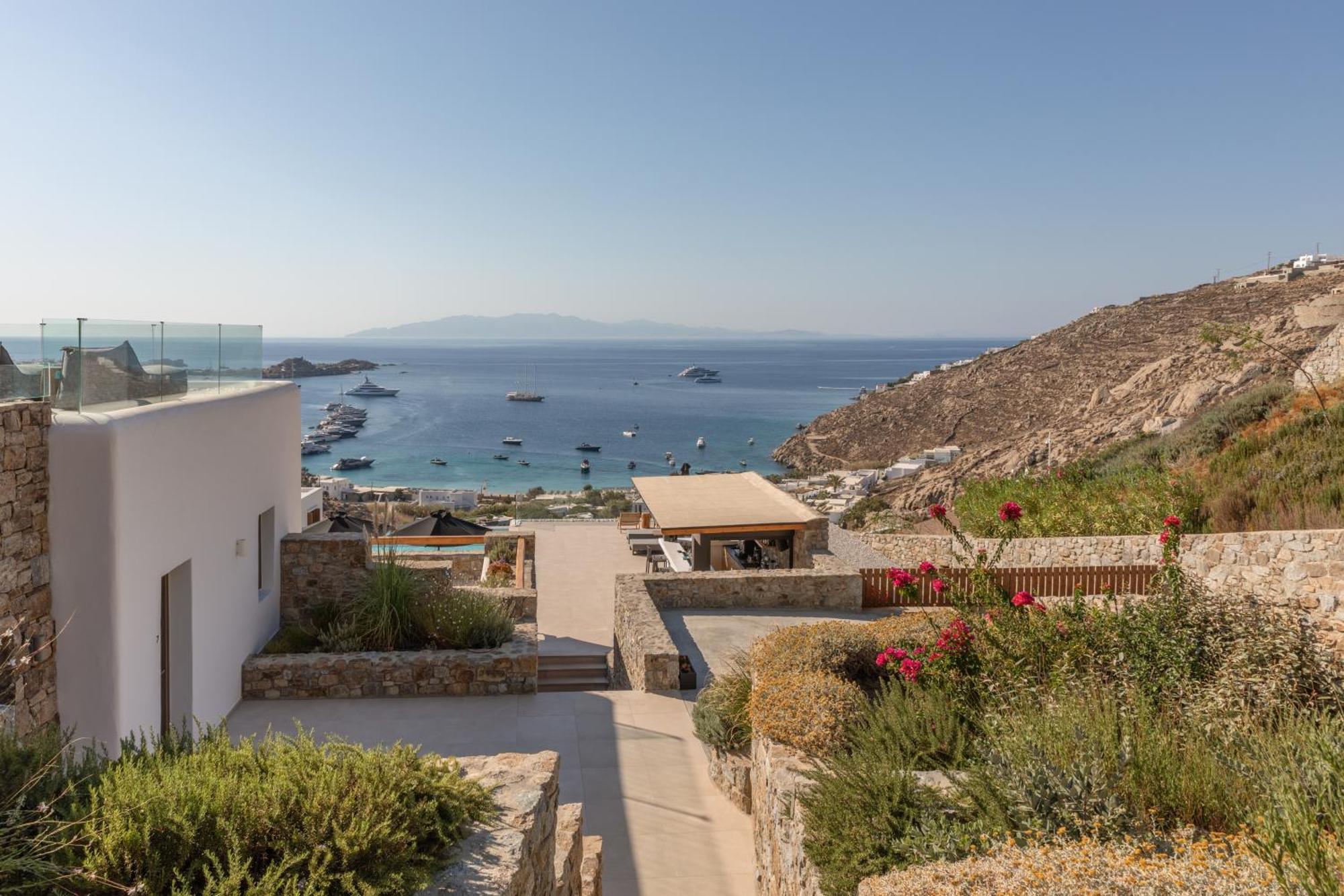Calma Suites Mykonos プサロウ エクステリア 写真