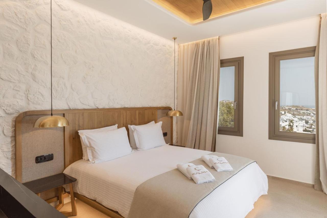 Calma Suites Mykonos プサロウ エクステリア 写真