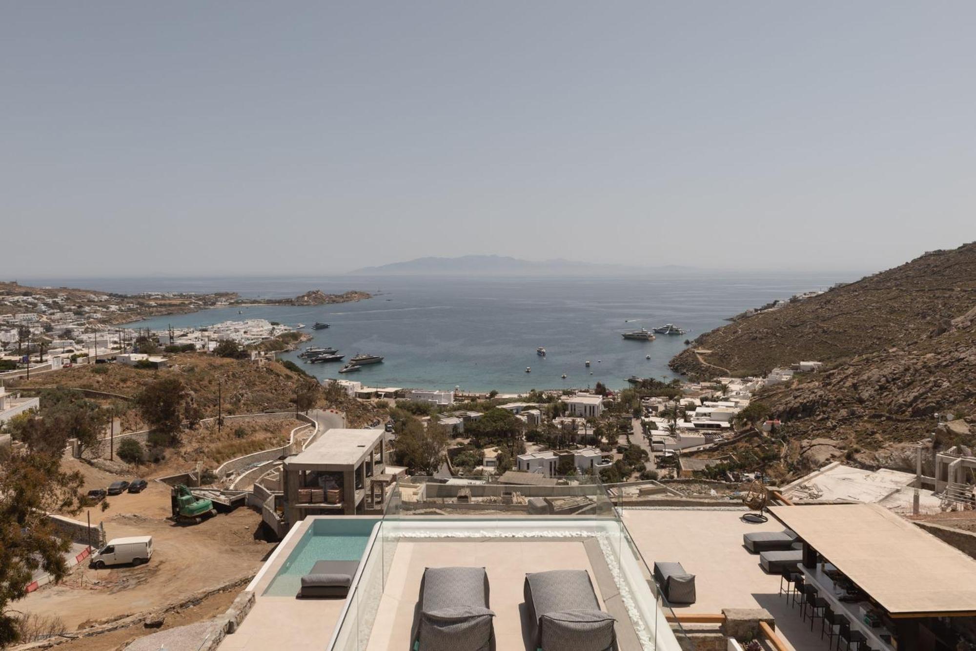 Calma Suites Mykonos プサロウ エクステリア 写真